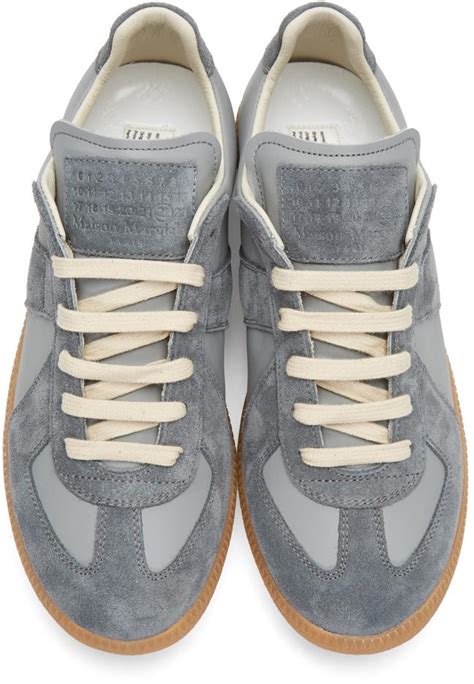 margiela replica grey|fusion sneakers maison margiela.